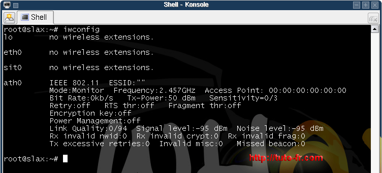 iwconfig